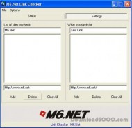 M6.Net Link Checker screenshot